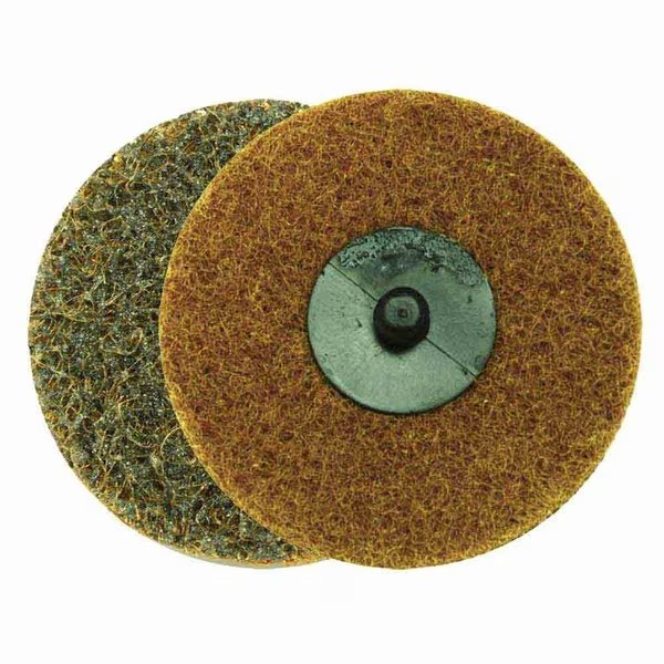3 Inch ROLL-ON/ROLL-OFF Style Surface Conditioning Sanding Disc (Tan / Coarse), Superior Pads And Abrasives, Mfr#: SD3C