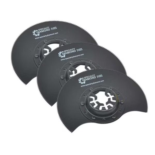 80mm HSS Semi-Circular Multi-Tool Saw, 9mm Offset Mount, PK 3, Versa Tool, Mfr#: AB3J-D