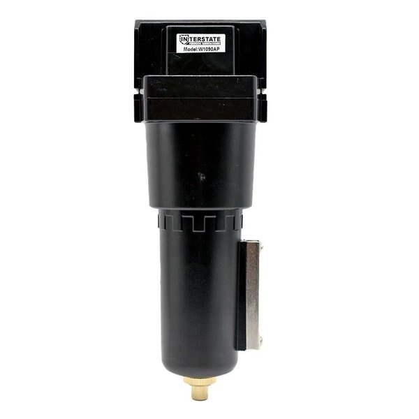 1 Inch Heavy Duty - Large Metal Bowl Filter HIGH FLOW, Interstate Pneumatics, Mfr#: W1090AP