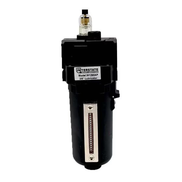 3/8 Inch Large Metal Bowl 5oz. Lubricator, Interstate Pneumatics, Mfr#: W1260AP