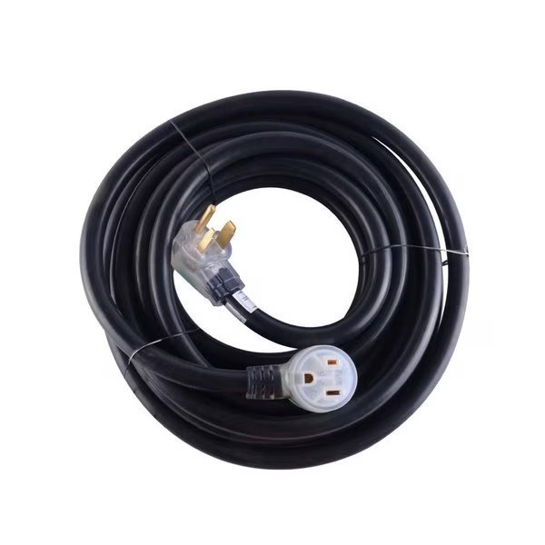 Heavy-Duty Welder Extension Cord with 3 Prong Lighted Receptacles  8AWG 25ft NEMA 6-50, Superior Electric, Mfr#: WC825