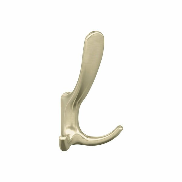 Finesse Transitional Triple Prong Golden Champagne Wall Hook, Amerock, Mfr#: HBX37013BBZ