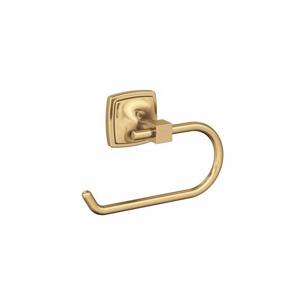 Stature Champagne Bronze Transitional Single Post Toilet Paper Holder, Amerock, Mfr#: BH36091CZ