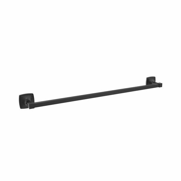 Stature Matte Black Transitional 24 in 610 mm Towel Bar, Amerock, Mfr#: BH36094MB
