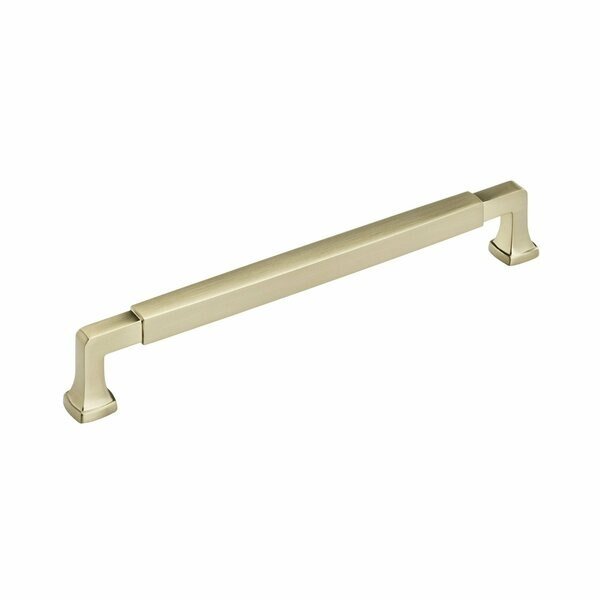 Stature 8-13/16 in 224 mm Center-to-Center Golden Champagne Cabinet Pull, Amerock, Mfr#: BP36890BBZ