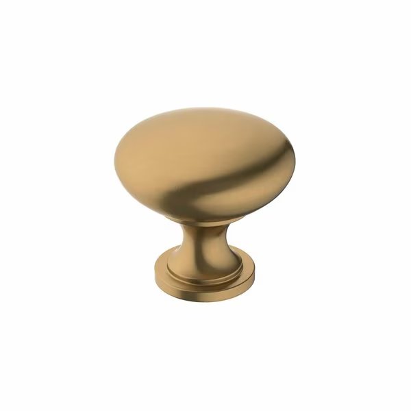 Edona 1-1/4 in 32 mm Diameter Champagne Bronze Cabinet Knob, Amerock, Mfr#: BP53005CZ