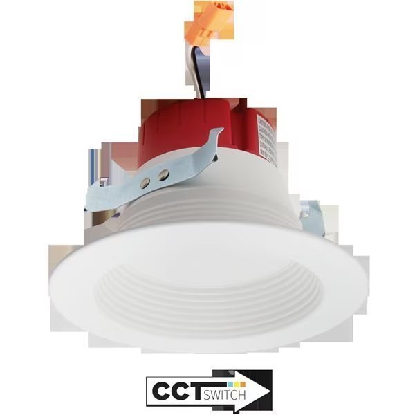 4 Five-Color Temperature Switch LED Baffle Inserts", Elco Lighting, Mfr#: EL410CT5BB