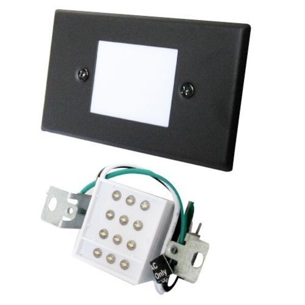 Mini LED Step Light with Frosted Acrylic Lens, Elco Lighting, Mfr#: ELST76N