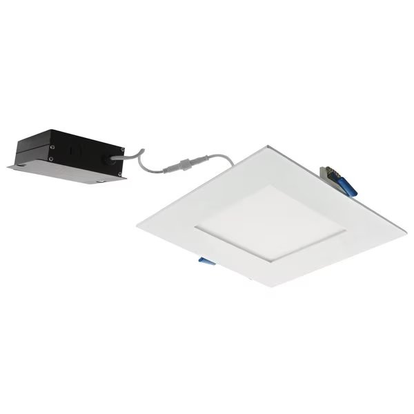 6 Ultra Slim LED Square Panel Light", Elco Lighting, Mfr#: ERT66130BZ