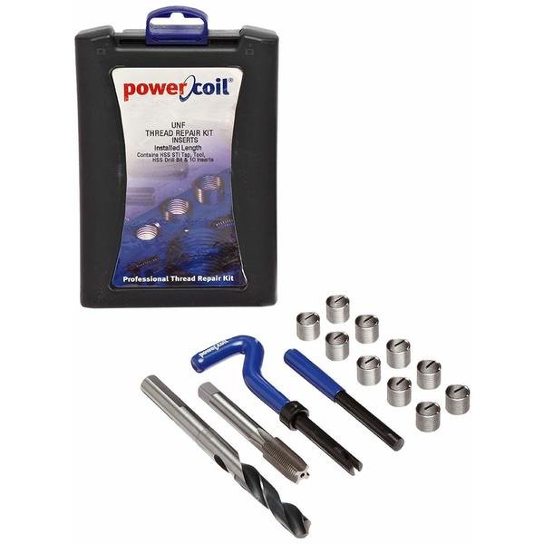 Helical Insert Repair Kit, Helical Inserts, 1/2"-20, Steel, Crossroad Distributor Source, Mfr#: 3534-1/2K