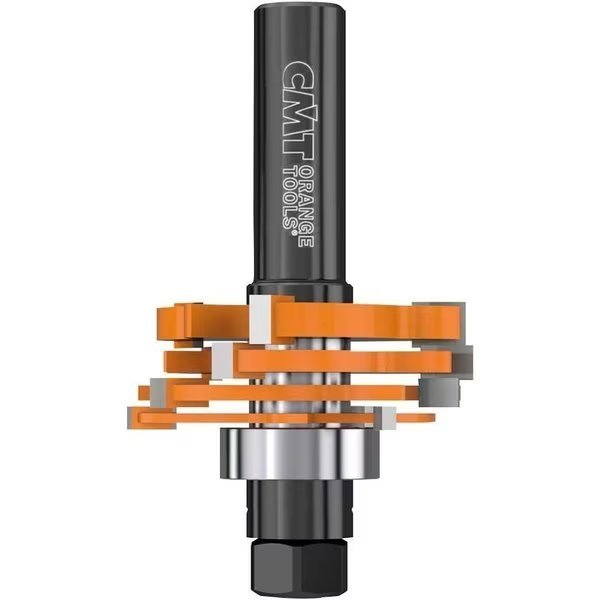 Slot Cutter Set 1-7/8" Diameter, 1/8" to 23/32" H, 1/2" Dpth, 3-3/16" L and 1/2" Shank, Cmt, Mfr#: 800.506.11