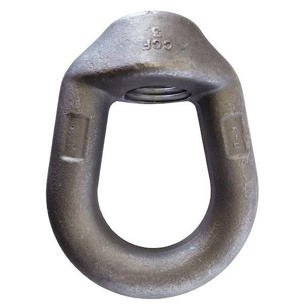 Eye Nut, 1-1/4" Thread Size, 1-1/4 in Thread Lg, Steel, Galvanized, Anvil, Mfr#: 0500373345