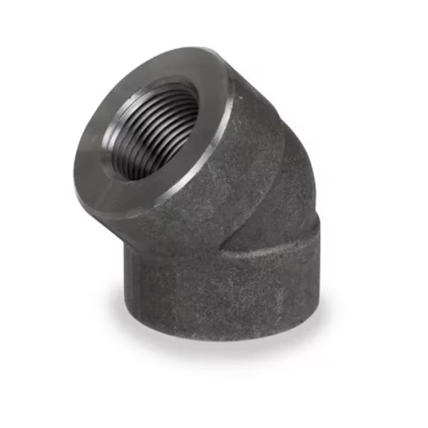 Thrd 45 Elbow, Forged, 3000, 1", Smith-Cooper, Mfr#: 4308000510