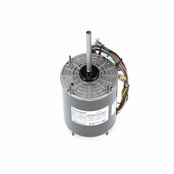 Motor 1 Hp Condenser Fans Hvac/R Motor, 1 Phase, 1200 Rpm, 460 V, 48Y Frame, Tenv, Marathon, Mfr#: X462