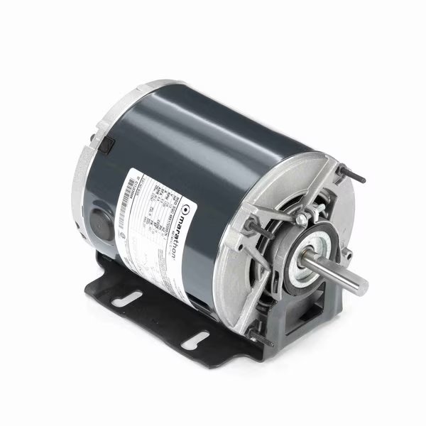Fan and Blower HVAC/R Motor, 0.33 HP, 1 phase, 1800 RPM, 115 V, 48Y Frame, ODP, Marathon, Mfr#: B305