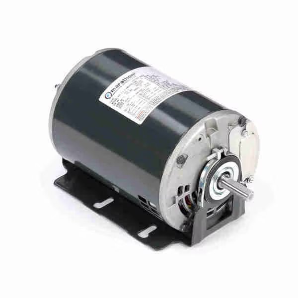 0.33, 0.11 Hp 2 Speed Single Phase Hvac/R Motor, 1 Phase, 1800/1200 Rpm, Marathon, Mfr#: B402