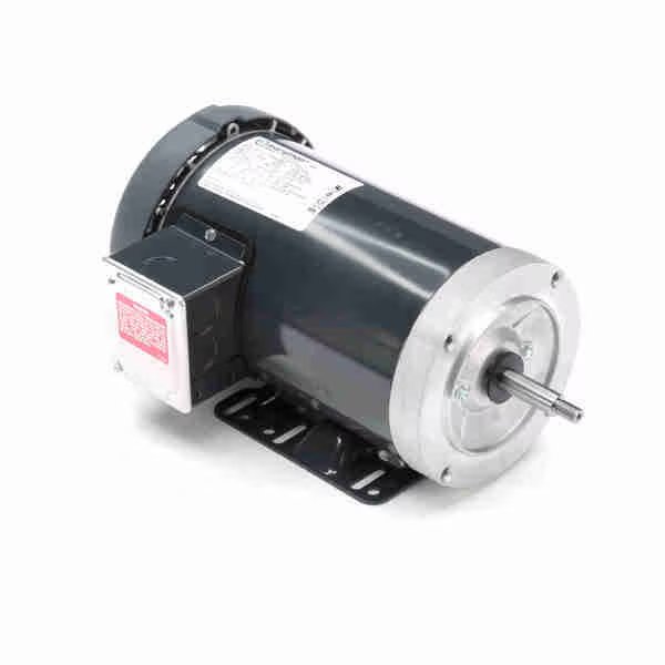 2 Hp Jet Pump Motor, 3 Phase, 3600 Rpm, 230/460 V, 56J Frame, Tefc, Marathon, Mfr#: J065A