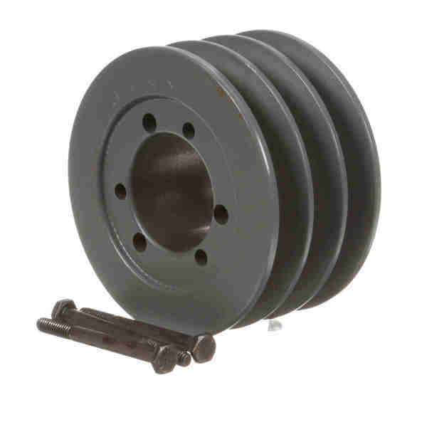 3 Groove Cast Iron Bushed Bore Multiple Sheave, 3B42SH, Browning, Mfr#: 3B42SH