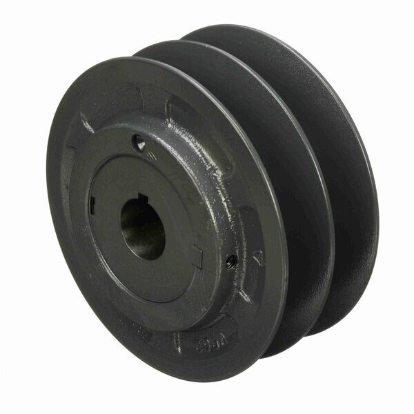 2 Groove Cast Iron Finish Bore Fhp Variable Pitch Sheave, 2VP62X 1 1/8, Browning, Mfr#: 2VP62X 1 1/8