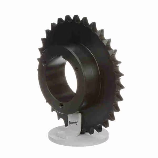 Steel Bushed Bore Roller Chain Sprocket, 60Q31, Browning, Mfr#: 60Q31