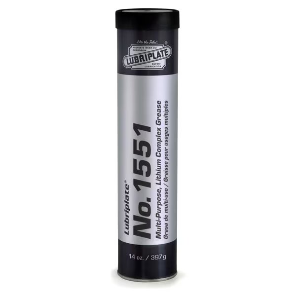 1551, 40 Cartridges, Lithium Complex, Heavy Duty, Nlgi No. 1 For Medium To High Speed Bearings, Lubriplate, Mfr#: L0165-098