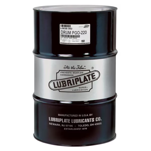 Gear Fluid Drum 220 ISO Viscosity, 90 SAE, Amber, Lubriplate, Mfr#: L0838-062