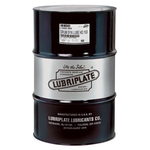 Synthetic Fluid Drum 150 ISO Viscosity, Colorless, Lubriplate, Mfr#: L1000-062
