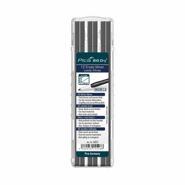 Big Dry Aniline All-Weather Refill Leads, 12PK, Pica, Mfr#: 6051/SB