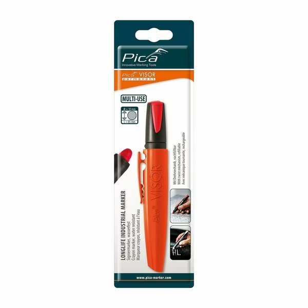 Visor Refillable Multi-Use Marker, Red, Pica, Mfr#: 990/40/SB