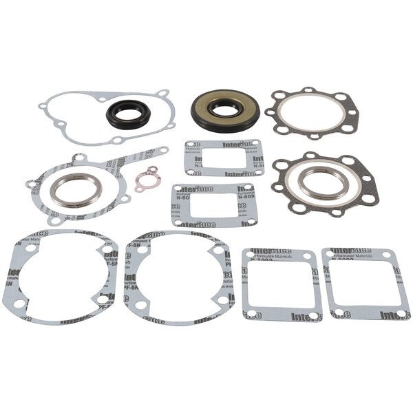 Gasket Kit with Oil Seals For Yamaha STX STX440 A 1976-1977 440cc, Winderosa, Mfr#: 7111470