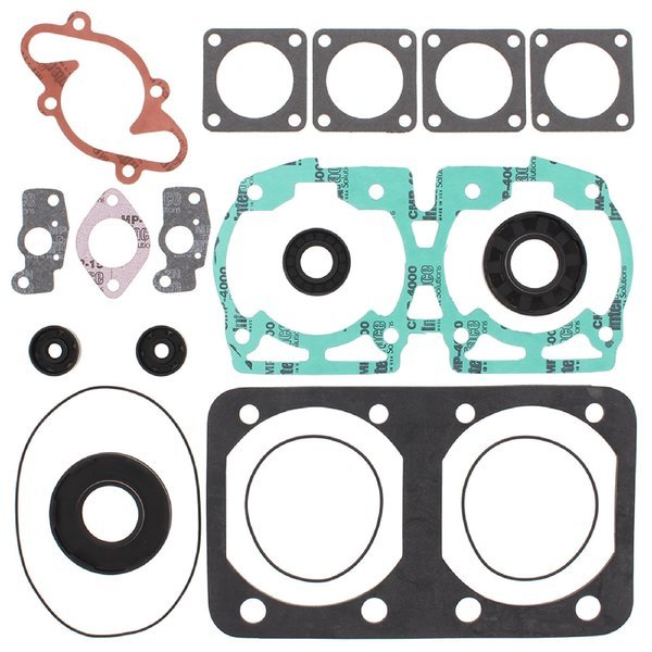 Winderosa Gasket Kit for Ski-Doo Formula Mach I 90 1990, Vertex, Mfr#: 711177B