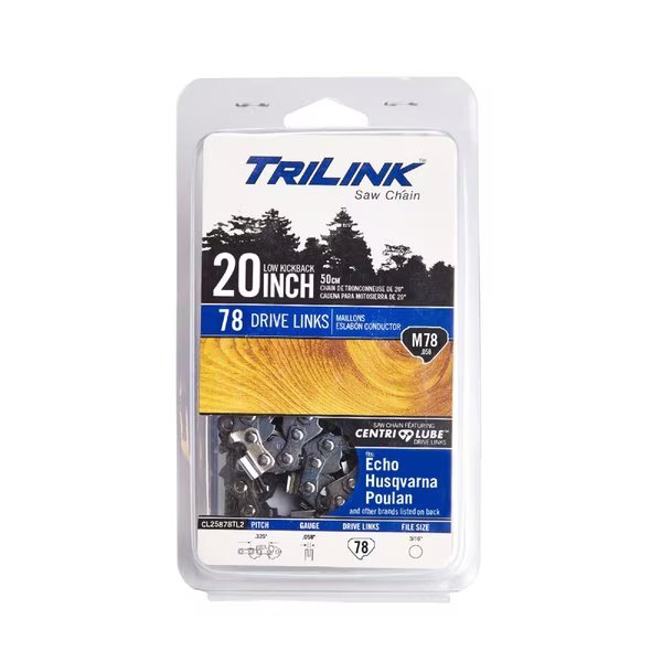 Chainsaw Chain .325 Semi-Chisel .058 78DL for Oregon J78 - 21BPX;, Trilink, Mfr#: CL25878TL2