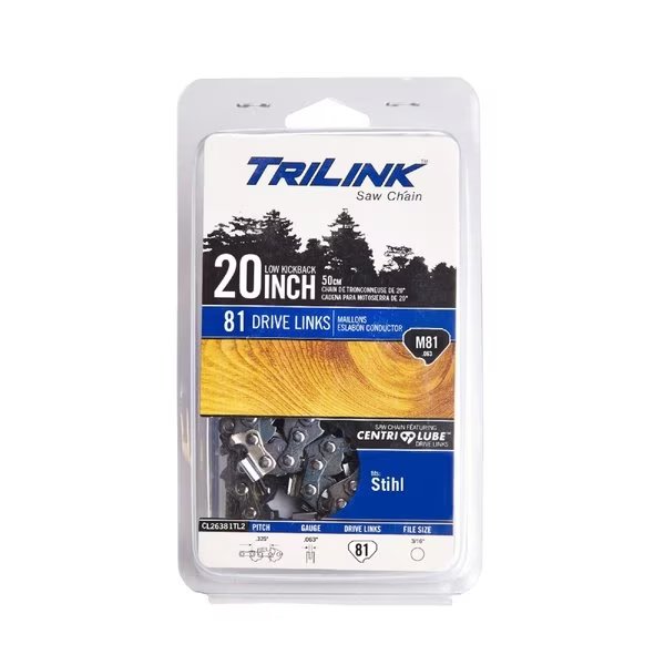 Chainsaw Chain .325 Semi-Chisel .063 81DL for Stihl 024;, Trilink, Mfr#: CL26381TL2