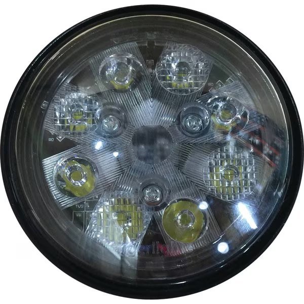 24W LED Sealed Round Hi/Lo Beam 12V For John Deere 6100 Flood/Spot Offroad Light, Tiger Lights, Mfr#: TL3020