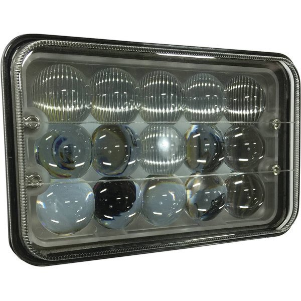 9V 4 x 6 LED High/Low Beam 4 Amps, Flood/Spot Combo Offroad Light;, Tiger Lights, Mfr#: TL800