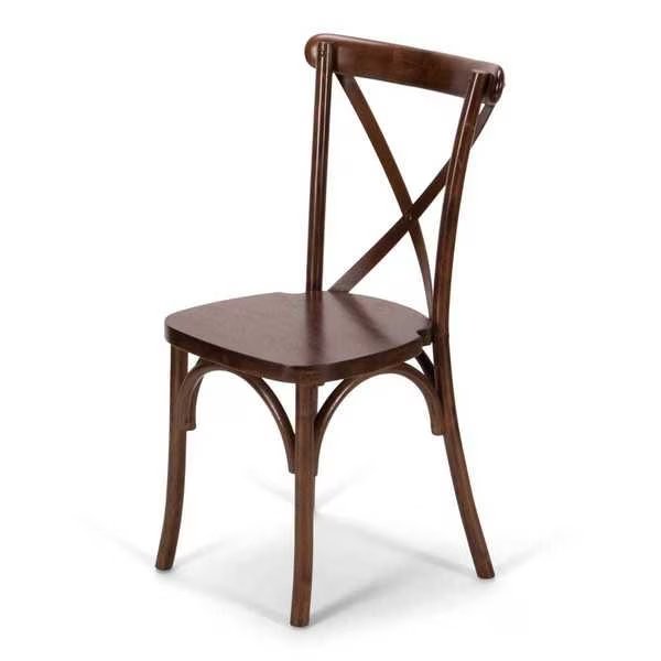 Madison Cross Back Chair, Mark II, Fruitwood, Atlas Commercial Products, Mfr#: XBC45FW