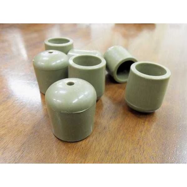 Plastic Folding Chairs, Replacement Foot Cap, Bronze, Atlas Commercial Products, Mfr#: RFCP7BZ