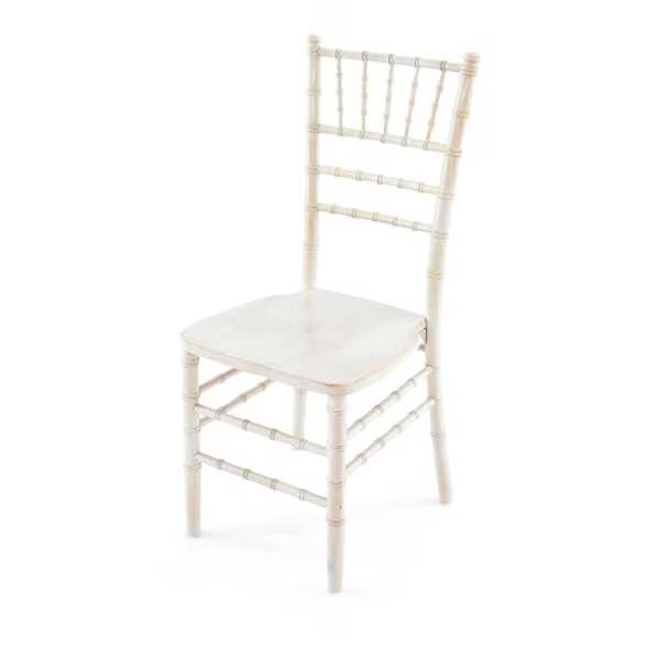 Wood Chiavari Chair, White Wash, Atlas Commercial Products, Mfr#: WCC4WHW