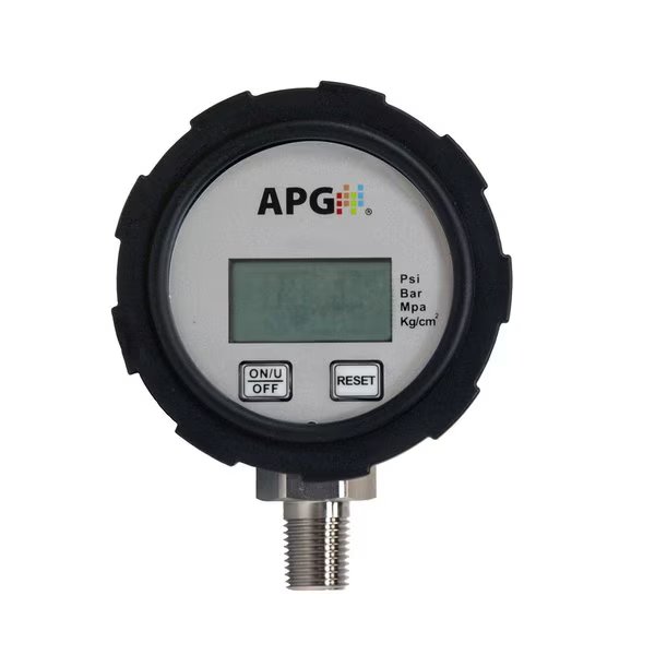 Digital Pressure Gauge, Range 0-200 PSI, Apg, Mfr#: PG2-200