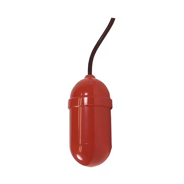 Normally Open Switch (High Alarm), 11” - 39” control distance, 6 meter cable, with weight, Apg, Mfr#: TLS-6A-6
