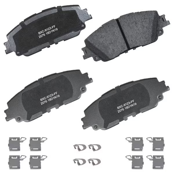 Stop Sbc2076 Stop Ceramic Brake Pad, Stop By Bendix, Mfr#: SBC2076