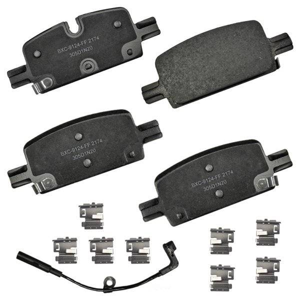 Stop Sbc2174 Stop Ceramic Brake Pad, Stop By Bendix, Mfr#: SBC2174