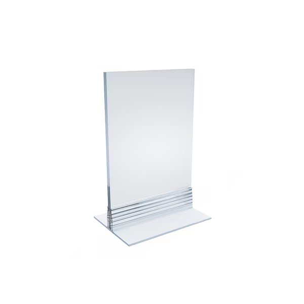 4" x 6" Vertical/Horizontal W/ T-strip Holder, PK10, Azar Displays, Mfr#: 102726