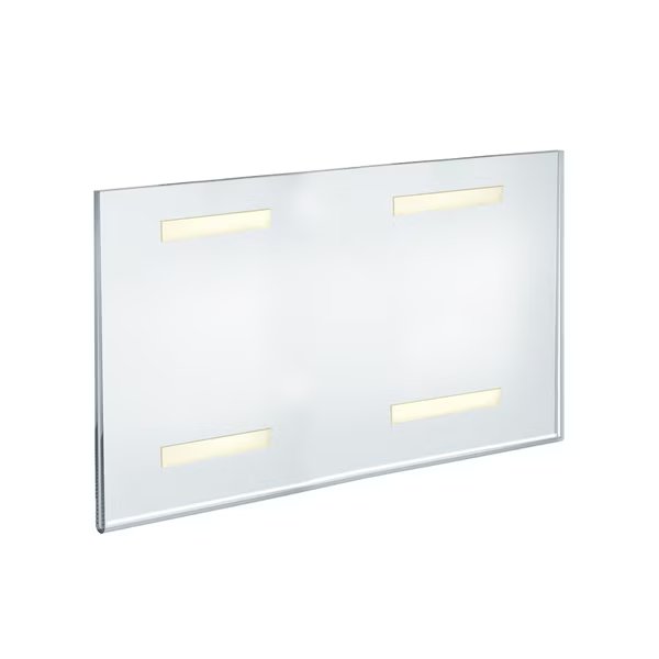 Self Adhesive Clear Acrylic Wall Sign Holder Frame 17 W x 11 H -Landscape / Horizontal, 10-Pack, Azar Displays, Mfr#: 122037