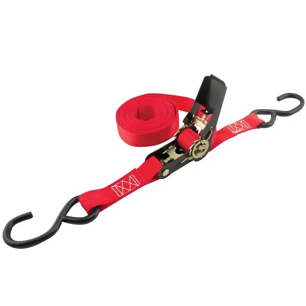 1"X15Ft 500 lb Ratchet Strap Bulk, Erickson, Mfr#: 51400