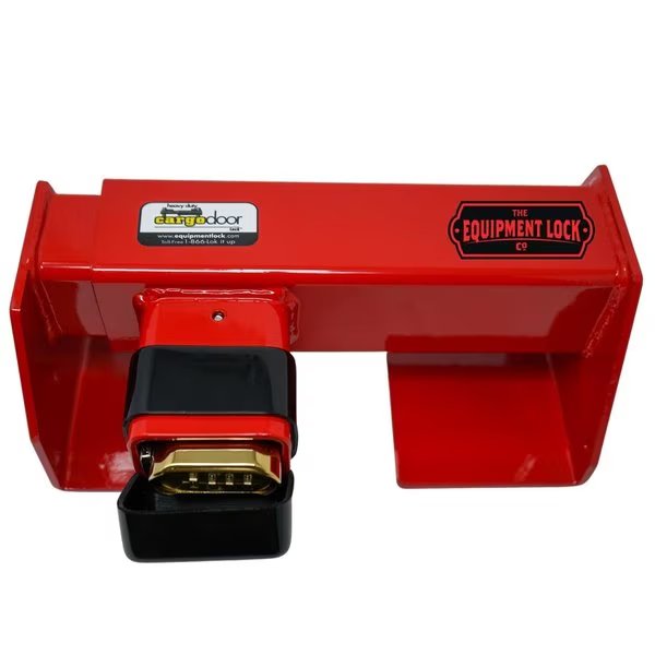 Heavy Duty Cargo Door Lock, Includes built in changeable combination lock, The Equipment Lock Company, Mfr#: HDCDL-C