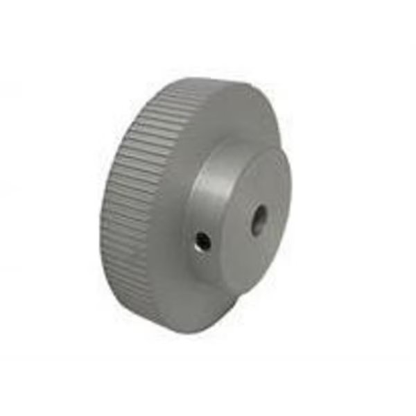 100MP037-6A4, Timing Pulley, Aluminum, Clear Anodized, B B Manufacturing, Mfr#: 100MP037-6A4