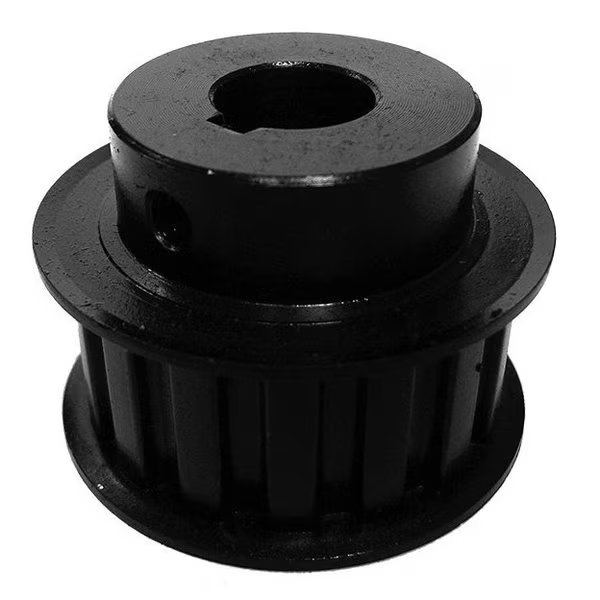 17LF075X1/2, Timing Pulley, Steel, Black Oxide, B B Manufacturing, Mfr#: 17LF075X1/2