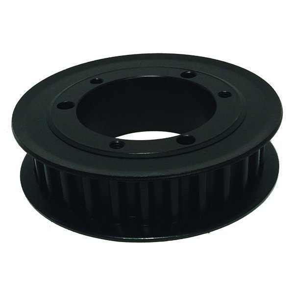 F39-14MX20-SF, Timing Pulley, Ductile Iron or Cast Iron, Black Oxide, B B Manufacturing, Mfr#: F39-14MX20-SF