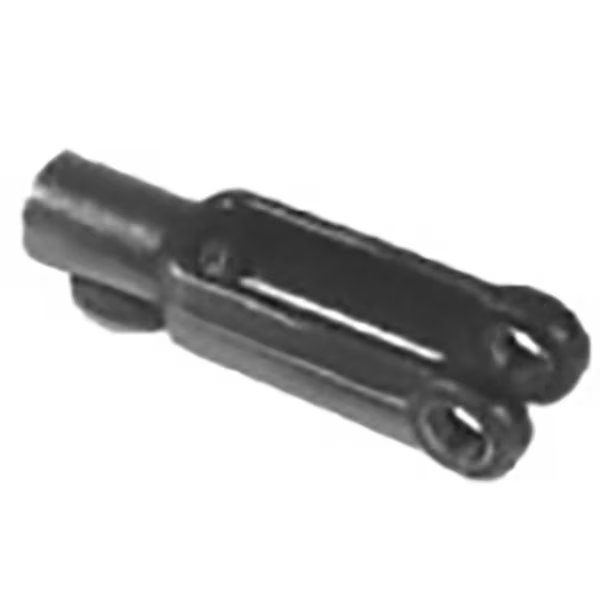 Adjustable Yoke Ends: Straight Adjustable 1/2-20 Thread, 1/2 in. Hole, Bailey, Mfr#: 133227